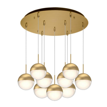 Kuzco Pluto 4-in 9 Head Multi Pendant 1