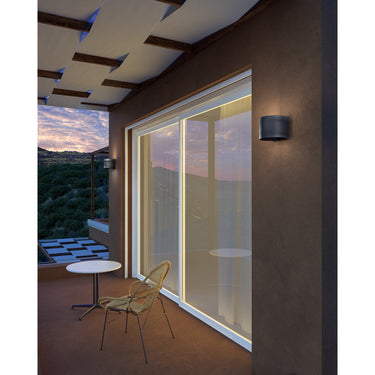Kuzco Rene EW39506-BK-UNV 6 Inch LED Exterior Wall Sconce 1