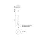 Kuzco Rise PD30502 6 Inch LED Pendant 2