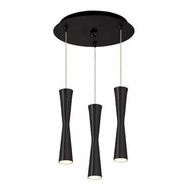 Kuzco Robson 2-in 3 Head Multi Pendant 