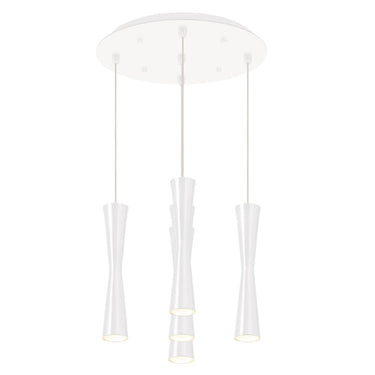 Kuzco Robson 2-in 5 Head Multi Pendant 3
