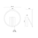 Kuzco Roda WS27713 12 Inch LED Wall Sconce 4