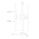 Kuzco Rona VL17024 24 Inch LED Vanity Light 2