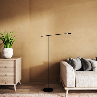 Kuzco Rotaire FL90155-BK 54 Inch LED Floor Lamp 2