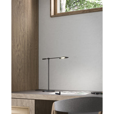 Kuzco Rotaire TL90118-BK 18 Inch LED Table Lamp 1