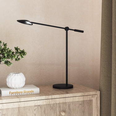 Kuzco Rotaire TL90118-BK 18 Inch LED Table Lamp 2