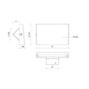 Kuzco Roto ER30103 3 Inch Exterior Wall/Step Light 2