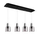 Kuzco Samson 6-in 4 Head Multi Pendant 