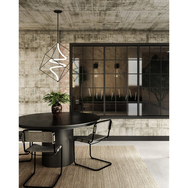 Kuzco Script PD29226-BK-UNV 26 Inch LED Pendant 1