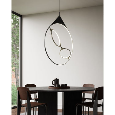 Kuzco Serif PD84336-BK-UNV-010 36 Inch LED Pendant 1