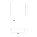 Kuzco Slate AT68006 6 Inch LED All-terior Wall Light 1