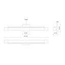 Kuzco Soho VL13424 27 Inch LED Vanity Light 1