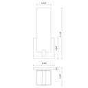 Kuzco Stratford 601485-LED 12 Inch LED Wall Sconce 2