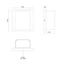 Kuzco Tolan AT48403 4 Inch LED All-terior Wall Light 5