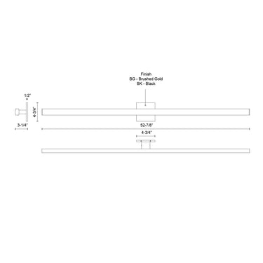 Kuzco Vera VL20353 53 Inch LED Vanity Light 4
