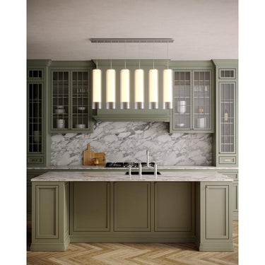 Kuzco Verona 5-in 6 Head Multi Pendant 1