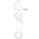 Kuzco Yukon PD78019 19 Inch LED Pendant 6