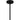 Kylen 3 Light Island Light in Matte Black 3