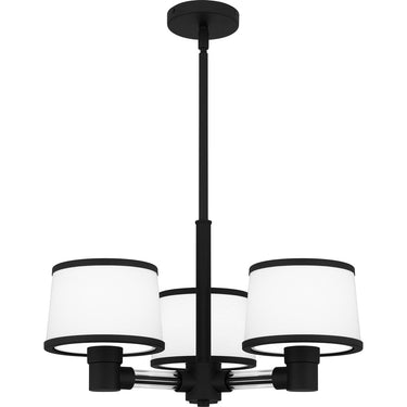 Kylen 3 Light Pendant in Matte Black 1