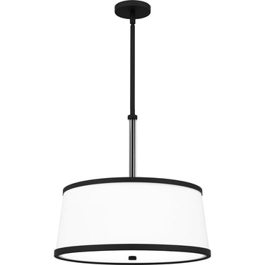 Kylen 4 Light Pendant in Matte Black 1