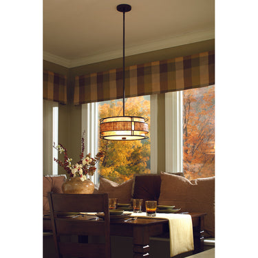 Laguna 3 Light Pendant in Renaissance Copper 2