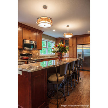 Laguna 3 Light Pendant in Renaissance Copper 4