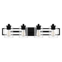 Lansdowne 4 Light Bath Light in Matte Black 3