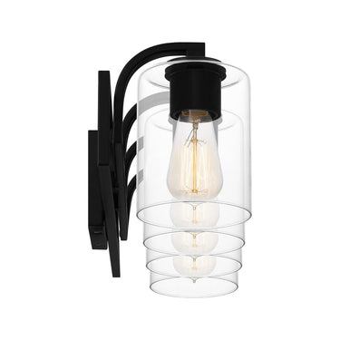 Lansdowne 4 Light Bath Light in Matte Black 5