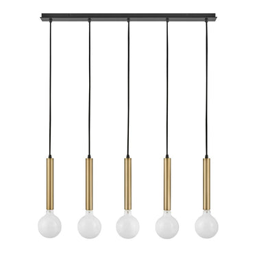 Lark by Hinkley - Bobbie LED Large Five Light Linear Chandelier
