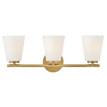 Lark by Hinkley - Bri LED Medium Three Light Vanity Wall Sconce - 2