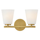 Lark by Hinkley - Bri LED Small Two Light Vanity Wall Sconce - 2