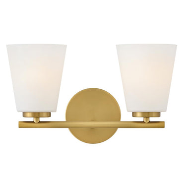 Lark by Hinkley - Bri LED Small Two Light Vanity Wall Sconce - 2