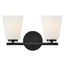 Lark by Hinkley - Bri LED Small Two Light Vanity Wall Sconce