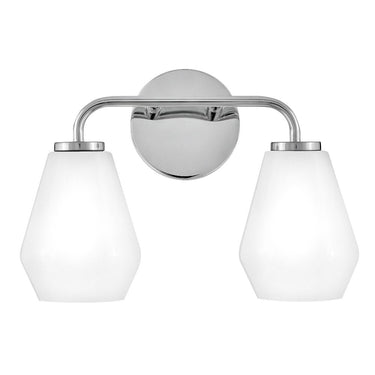 Lark by Hinkley - Gio LED Small Two Light Vanity Wall Sconce - 1