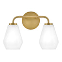 Lark by Hinkley - Gio LED Small Two Light Vanity Wall Sconce - 2