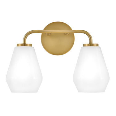 Lark by Hinkley - Gio LED Small Two Light Vanity Wall Sconce - 2