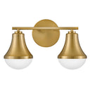 Lark by Hinkley - Haddie LED Small Two Light Vanity Wall Sconce - 1