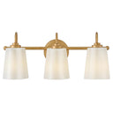 Lark by Hinkley - Honey LED Medium Three Light Vanity Wall Sconce