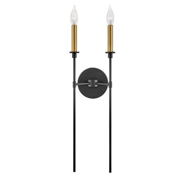Lark by Hinkley - Hux LED Large Two Light Tall Sconce