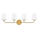 Lark by Hinkley - Kline LED Large Four Light Vanity Wall Sconce - 4