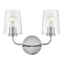 Lark by Hinkley - Kline LED Small Two Light Vanity Wall Sconce - 3