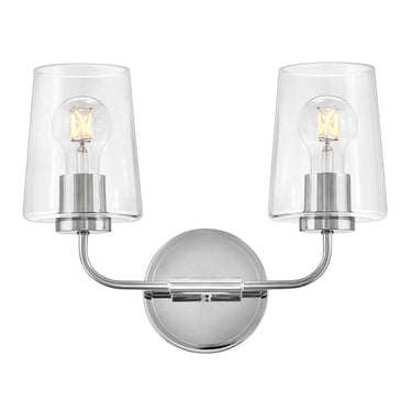 Lark by Hinkley - Kline LED Small Two Light Vanity Wall Sconce - 3