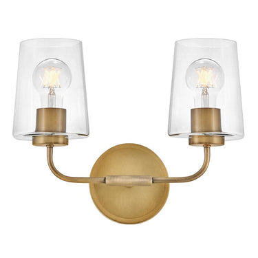 Lark by Hinkley - Kline LED Small Two Light Vanity Wall Sconce - 5