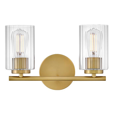 Lark by Hinkley - Leta LED Small Two Light Vanity Wall Sconce - 2