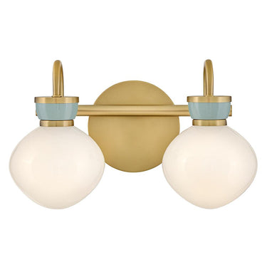 Lark by Hinkley - Lucy G9 LED Small Two Light Vanity Wall Sconce - 1