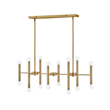 Lark by Hinkley - Millie LED Large Sixteen Light Linear Chandelier - 1