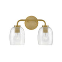 Lark by Hinkley - Percy LED Small Two Light Vanity Wall Sconce - 1