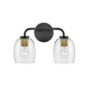 Lark by Hinkley - Percy LED Small Two Light Vanity Wall Sconce