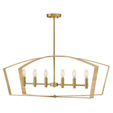 Lark by Hinkley - Sammi LED Large Six Light Linear - 1