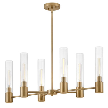 Lark by Hinkley - Shea LED Small Linear Chandelier - 1